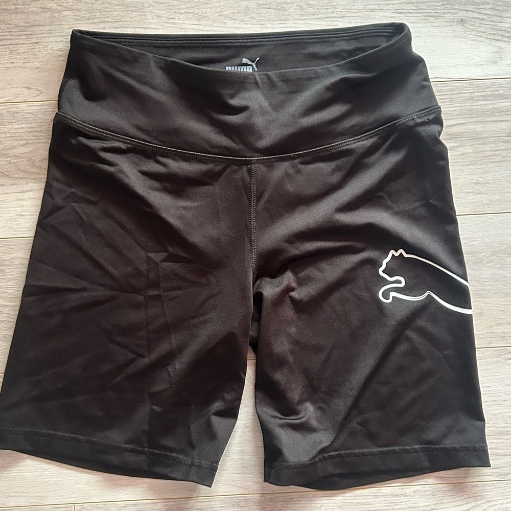 Puma | Black Biking Shorts